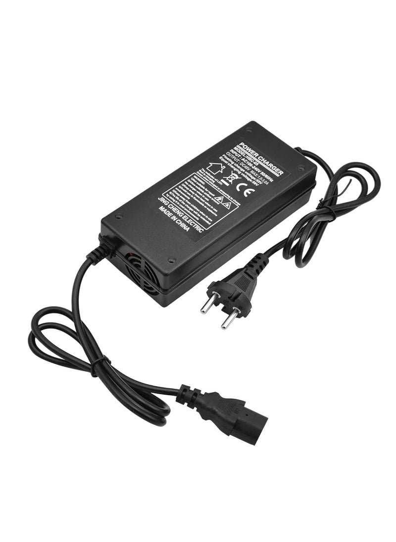 ELTRAZONE New Upgrade 36W Electric Scooter Battery Charger for Razor E100 E200 E300 E125 E150 E175 E500 PR200 E225 E325 MX350 MX400 ZR350 Pocket Mod Sports and Dirt Quad 3-Prong Inline(BLACK)
