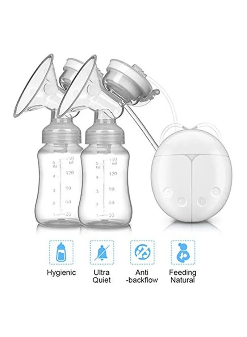 DEAREVERY Pack Of 2 Superior Wearable Hands Free Electric Painless Automatic Breastfeeding Breast Pump