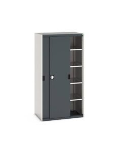 Bott cubio cupboard with sliding doors, & 4 shelves WxDxH: 1050x650x2000mm