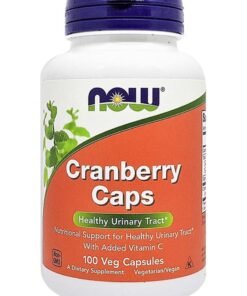 Now Foods Cranberry Caps - 100 Veg Capsules