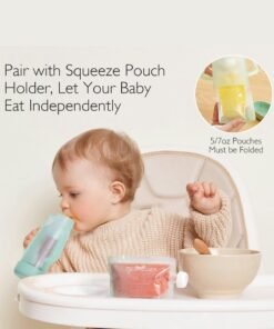 Alternative view of Momcozy Reusable Baby Food Pouches for Toddlers,BPA Free Plastic,Food Safe,Freezer Safe,Refillable for Applesauce Yogurt & Puree Squeeze Pouch