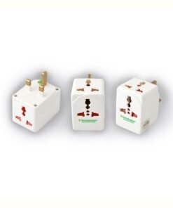 Terminator 3-Way Universal Multi Plug Socket Adapter Multicolour