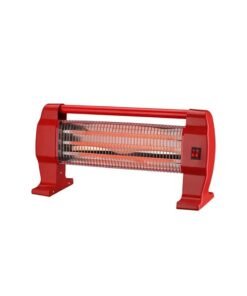 Luxgen Electric Quartz Heater 1200W High Performance Indoor Heater with Oscillating Function, Multiple Heat Modes, Stable Base, Ideal for Home, Office, and Shop Use