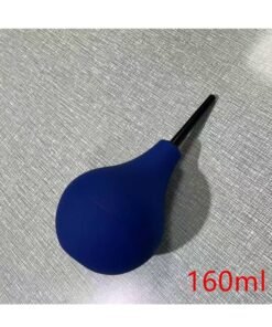 Enema Cleanser Feminine Hygiene Cleanser Enema Ball Syringe Dark Blue (160 ml)