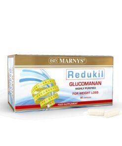 Marnys Redukil - Glucomannan - for Weight loss & Appetite Control - Supports Satiety & Digestive Health - 60 Capsules