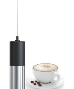 Premium Milk Frother Handheld for Coffee, Battery Operated Electric Foam Maker, Mini Drink Mixer for Coffee, Matcha, Hot Chocolate, Latte, Cappuccino