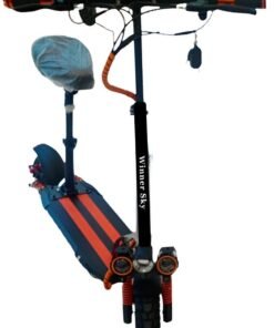 Winner Sky Electric Scooter E10 3 Lights Upgraded Version Battery 48 13ah Motor 1200w Extra Smooth Red