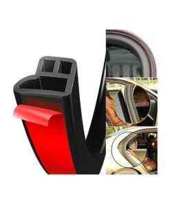 RATSAW Car Weather Stripping Car Door Seal Strip Auto Door Soundproofing Weatherstrip for L Shape Universal Self Adhesive Rubber Draft Seal Strip for Car Door Tailgate