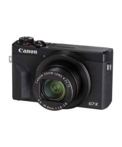 Canon PowerShot G7 X Mark III Point And Shoot Camera 20.1MP 4.2x Zoom With Tilt Touchscreen, Built-In Wi-Fi And Bluetooth Black