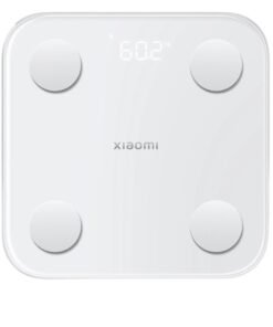 Xiaomi Body Composition Smart Scale S400 13 Body Metrics, High-Precision BIA Sensors, Bluetooth Sync, Auto User Recognition, LED Display, Tempered Glass, Pregnancy Mode, 150kg Capacity – White