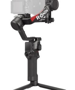 dji RS 4, 3-Axis Gimbal Stabilizer for DSLR and Mirrorless Cameras Canon/Sony/Panasonic/Nikon/Fujifilm, 2nd-Gen Native Vertical Shooting, 2-Mode Switch Joystick, Teflon Axis Arms, Camera Gimbal Black