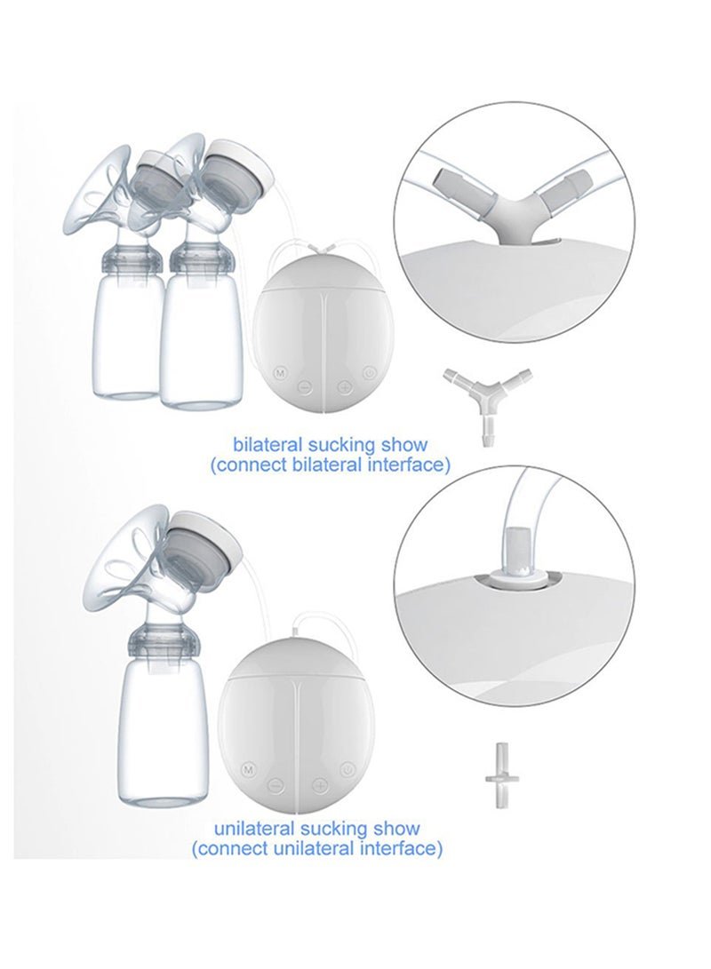 DEAREVERY Pack Of 2 Superior Wearable Hands Free Electric Painless Automatic Breastfeeding Breast Pump - Image 2