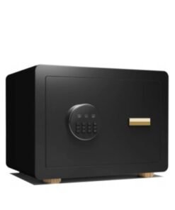 COOLBABY Hotel Safe Box Large Steel Strongbox with Hotel Style Digital Lock and Key Entry for Home Office Business