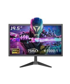 InnJoo 19 Inch TFT FHD (1080P), 75Hz Refresh Rate, 14ms Response Time, x1 HDMI , 1x VGA, 250 nits Black