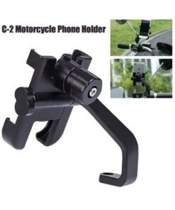 Alternative view of Bills Adjustable Handlebar Cell Phone Holder,Aluminium Bike Phone Mount, Universal Mobile Holder for Bike, Motorcycle Bicycle Handlebar Cradle, Bike Phone Holder Compatible with All Phones