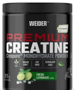 Weider Premium Creatine Creapure® 375 g – 100% Creatine Monohydrate, High-Potency Strength & Performance Formula - Fresh Lemonade Flavour