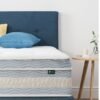 Zinus Cooling Comfort Support Hybrid Mattress, Queen (US Spec), Fiberglass Free, Medium Plush, Cooling Motion Isolation, Certified Safe Foams & Fabric, Mattress in A Box (152.4 X 203.2 X 30.5 CM)