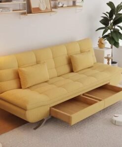 Cozy Homes Modern Convertible Sofa Bed with Storage