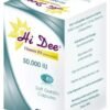 ms pharma Hi Dee Vitamin D3 50000 IU Soft Gelatin Capsules 8's