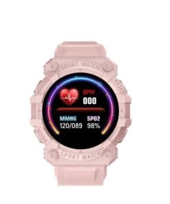 AROAQ Smart Watch, Pink Large Display Bluetooth Calling Rugged Smartwatch,  Ip68 Touchscreen Fitness Smart Watch For Ios And Android