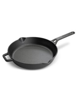 Prestige Cast Iron Fry Pan 26 cm | Cast Iron Skillet | Induction Frying Pan | Iron Fry Pan |  Pre-Seasoned Cast Iron Cookware PR48889