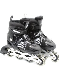 Spall Inline Skates Adjustable Sizes Roller Skates With Flashing Wheels For Outdoor Indoor Children Skate Shoes For Boys And Grils Youth And Adlut