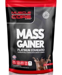 Muscle Core Mass Gainer Platinum Standard I Scientifically Formulated Weight Gainer I Chocolate Flavour I 12Lb