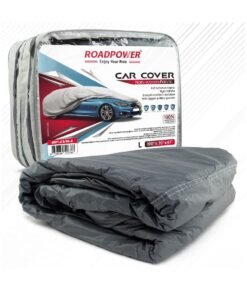 RoadPower zipper Car Body Cover with Mirror Pocket (Large 190X70X47 inch)