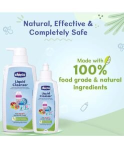 Alternative view of Chicco Liquid Cleanser 500ml Bottle Wash for Cleaning Baby Bottles, 100% Food Grade & Natural Ingredients, kills 99.99% Germs, Anti-Bacterial & Anti-Fungal, Cleans Baby Feeding Bottles, Nipples, Sipper Cups