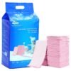 Cute 'n' Cuddle Pack Of 30 Soft Ultra Absorbent Waterproof Diaper Mess-Free Changing Mat Liners For Baby 60 CM X 90 CM, Pink