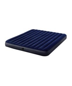 INTEX Dura-beam Standard Airbed PVC Blue/Black 1.83m x 2.03mx 25cm