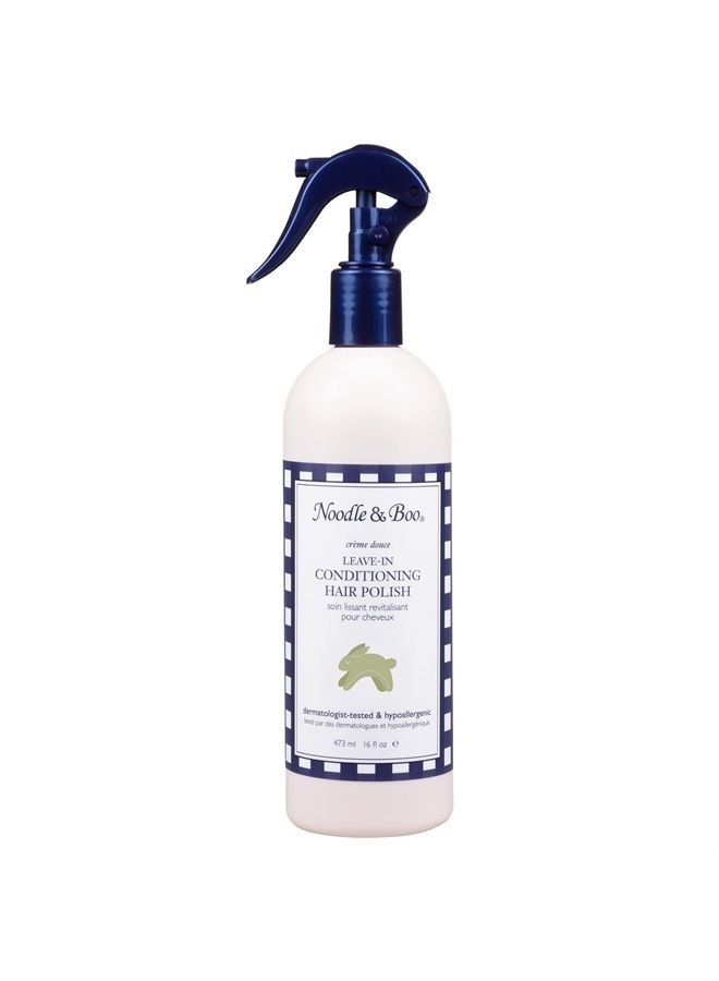 Noodle & Boo Moisturizing Conditioning Hair Polish Detangler for Newborn and Baby, 16 fl. oz.