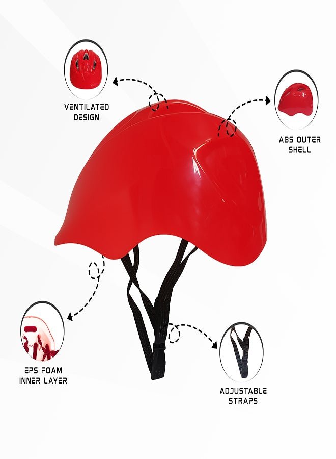 ENDLESS EL1026 Multi-Utility Sports Helmet for Cycling, Skating, and Skateboarding – Features High-Density EPS (Thermocol) and Adjustable Strap for Best Fit – Free Size – Made from ABS and EPS - Image 3