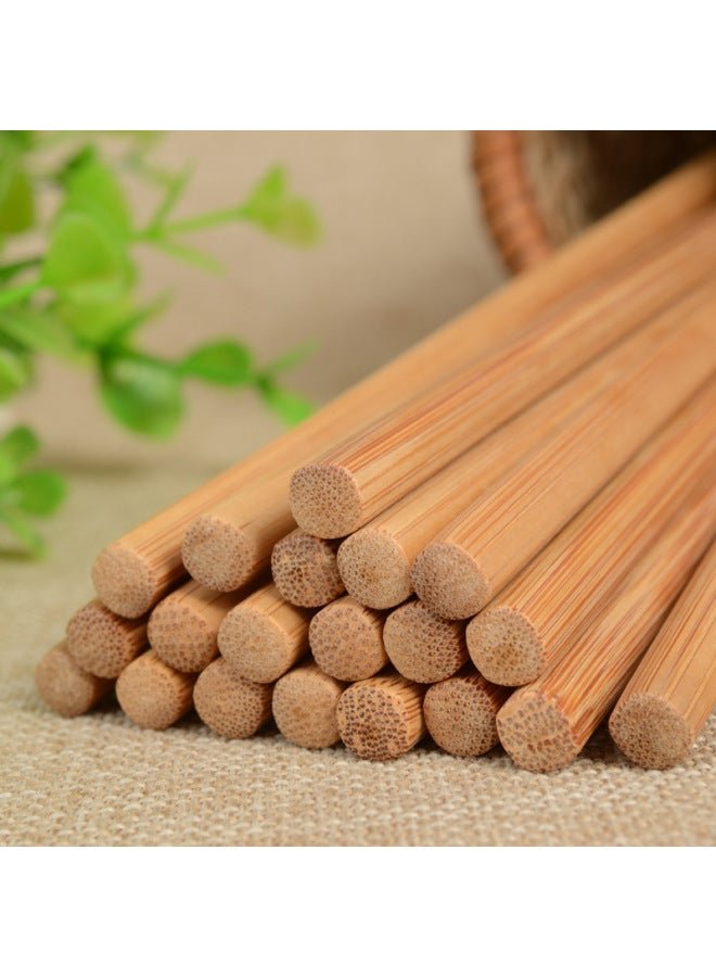 7.0 Seamless 30-50 Pairs Hotel Chopsticks Carbon Color Hot Pot Disinfection Cabinet Running Rivers And Lakes Stall Bamboo Chopsticks Supply Wholesale-Specifications:40 Pairs Of Hotel Chopsticks