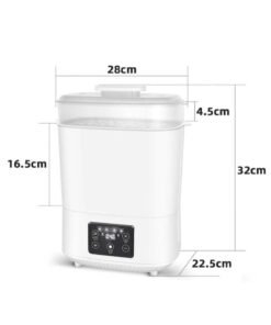 Joyelink Baby Bottle Sterilizer, Electric Steam Bottle Sterilizer and Dryer, 5 in 1 Baby Milk Warmer Bottle/Sterilizer Universal Fit for All Baby Items Accessories - Image 4