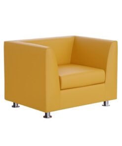 Mahmayi 679 Single Seater PU Sofa - Sandal