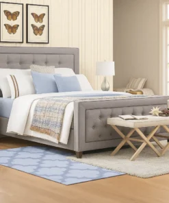 Faye Superior Upholstered Bed