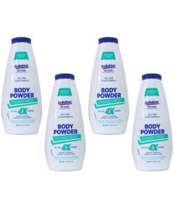 Ammens Powder, Shower Fresh Formula, 11-Ounce Bottles (Pack of 4)