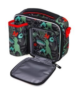 Alternative view of Eazy Kids Bottle With Lunch Bag - Dinosaur - Green