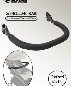 Eworld Stroller Bar for Babyzen YoYo and Yoyo+ Armrest Handle with Oxford Cotton Construction, Strong Cushioning for Enhanced Protection, Folds Easily with Your Stroller