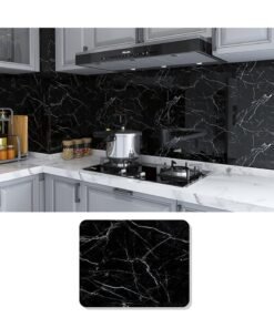 KINGMAZI 60cm*10m Kitchen Countertop Self-Adhesive Waterproof Wallpaper