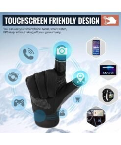 DEXO Waterproof Winter Sport Gloves – Thermal, Touchscreen, Windproof, Non-Slip – Unisex for Snowboarding, Skiing & Outdoor Activities, Large - Image 3
