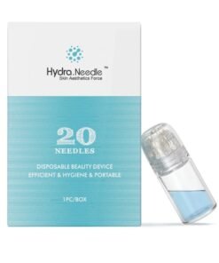 Hydra. needle Derma Stamp Hydra Needle 20 Microneedling 0.5 mm, Microneedling Hydra Needle Derma Face Roller Anti Ageing Beauty Essence Bottle Cosmetic Microneedling Tool