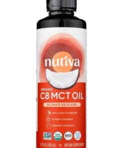 Nutiva Organic C8 MCT Oil, Ultimate Keto Fuel