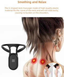 BESTPEAK Intelligent Pose Corrector, Smart Back Support, Hunchback Smart Corrector, Back Posture Monitoring Improvement Hunchback Posture Corrector Vibration, Unisex (Black)