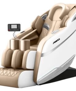 AWD 2D Full Body Massage Chair with Zero Gravity Airbags Massage, Wireless Charging, Bluetooth Speakers, Mobile Holder, Head To Toe Seat Hip Massage, 2 Years Warranty