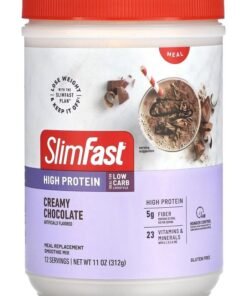 SlimFast High Protein Meal Replacement Smoothie Mix Creamy Chocolate 11 oz (312 g)