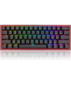 REDRAGON Fizz Pro K616-RGB Bluetooth, 2.4G,Wired RGB Mechanical Gaming Keyboard - Black