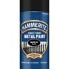 Hammerite Aerosol Spray Paint Smooth Black 400ml