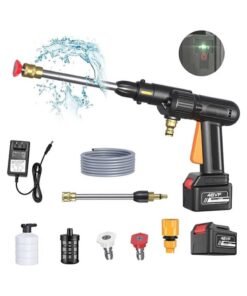 Cordless Pressure Washer, 48V Portable Pressure Cleaner, Electric Handheld Power Washer Gun for Outdoor Use for Cleaning Car, Watering Flowers, Cleaning Floors